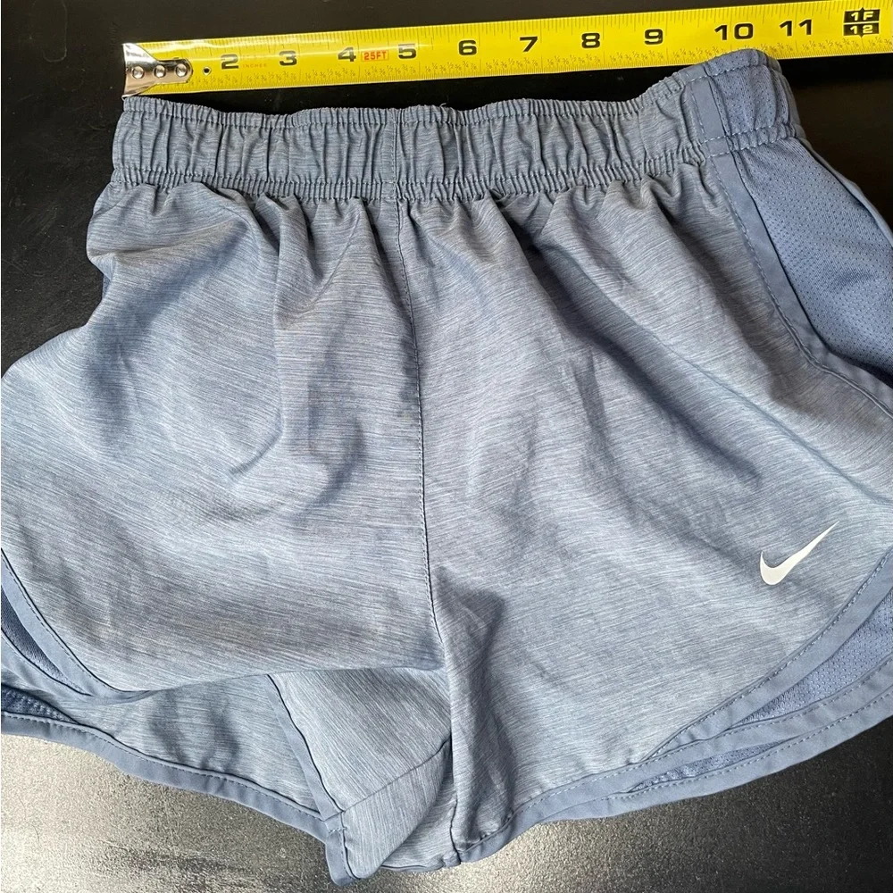 Nike Blue Athletic Running Dri-Fit Shorts Womens XS
